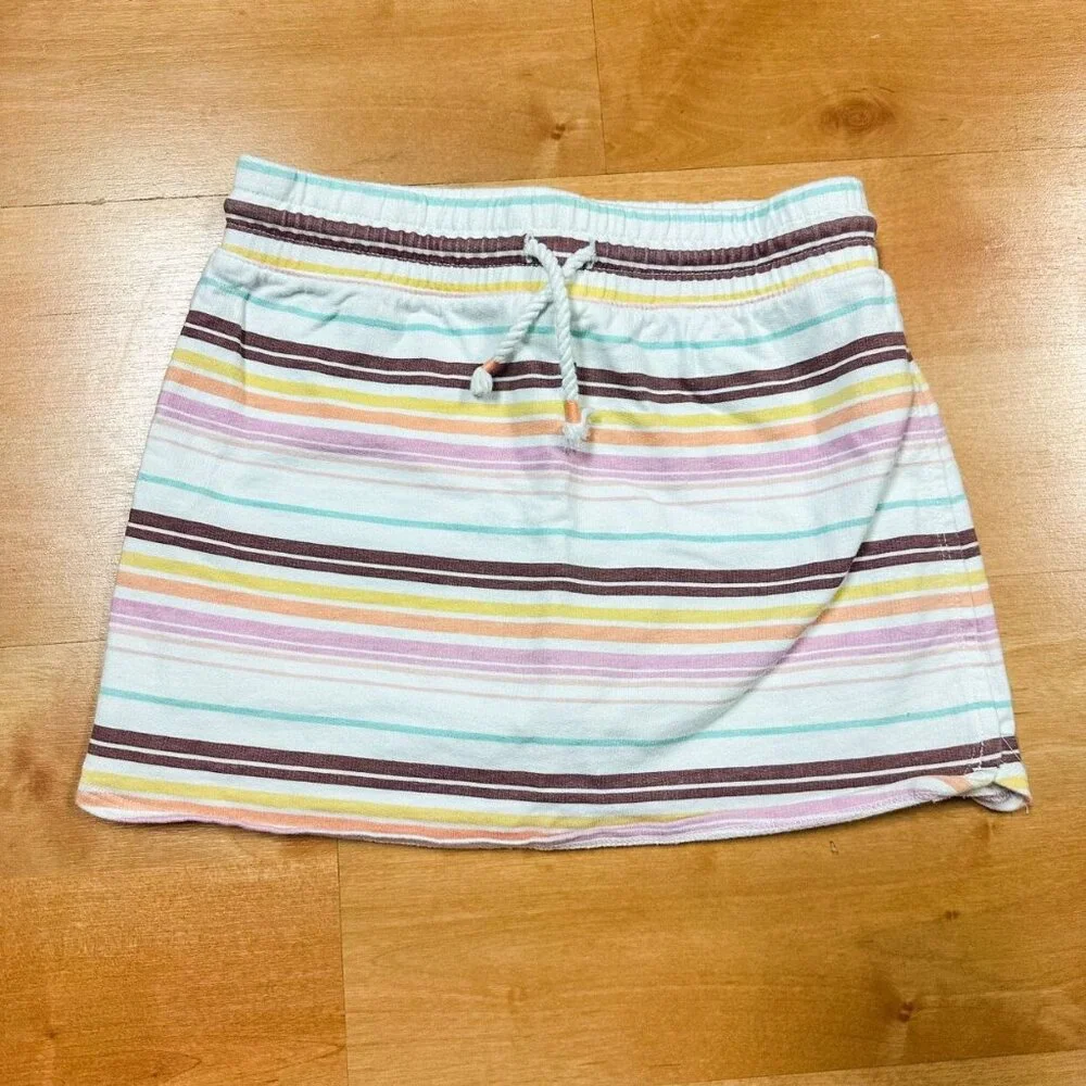 Oshkosh Girls Striped Cotton Skort Size 8